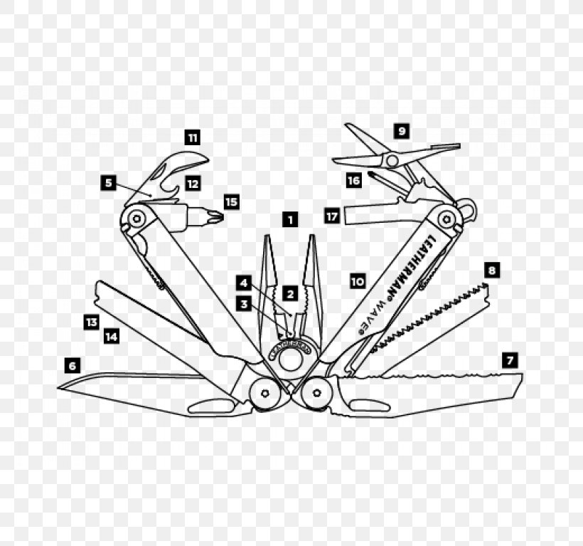 Multi-function Tools & Knives Leatherman Knife SUPER TOOL CO.,LTD., PNG, 767x767px, Multifunction Tools Knives, Auto Part, Black And White, Black Oxide, Blade Download Free