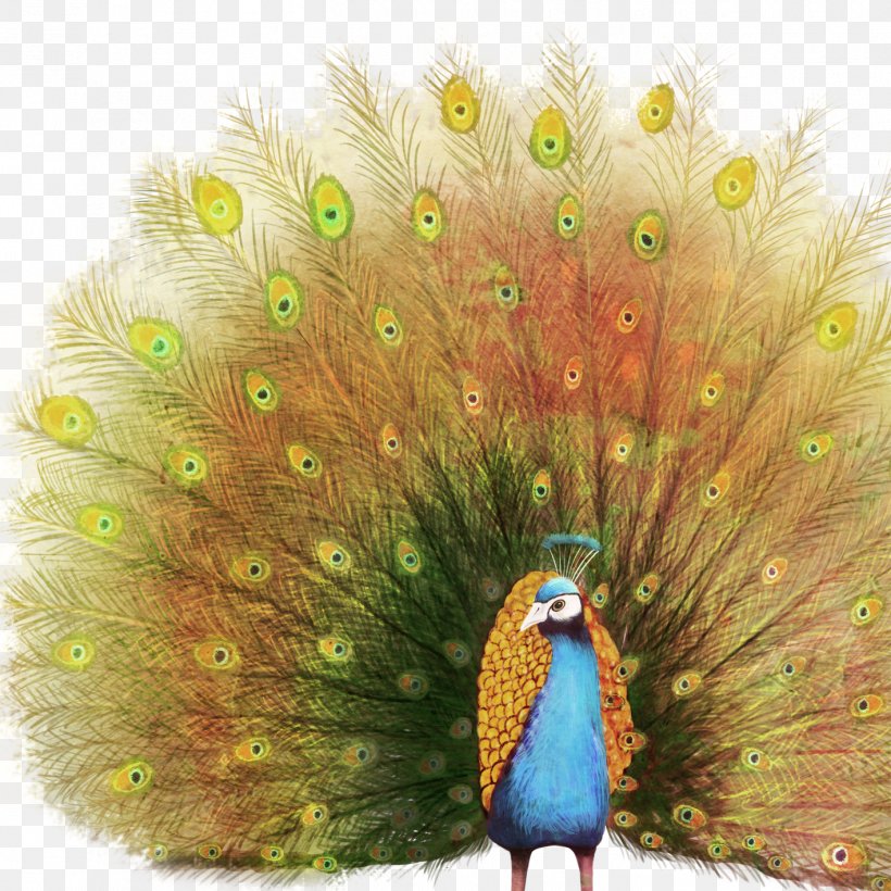 Paper Oil Painting Peafowl, PNG, 1417x1417px, Paper, Art, Beak, Bird, Digital Painting Download Free