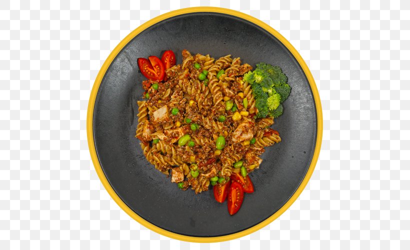 Pasta Fried Rice Vegetarian Cuisine Italian Cuisine Dish, PNG, 500x500px, Pasta, Breakfast, Chicken As Food, Commodity, Cuisine Download Free
