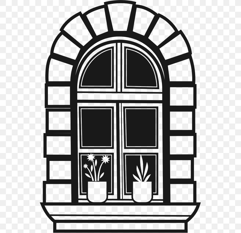 Window Facade, PNG, 549x792px, Window, Arch, Area, Black And White, Building Download Free