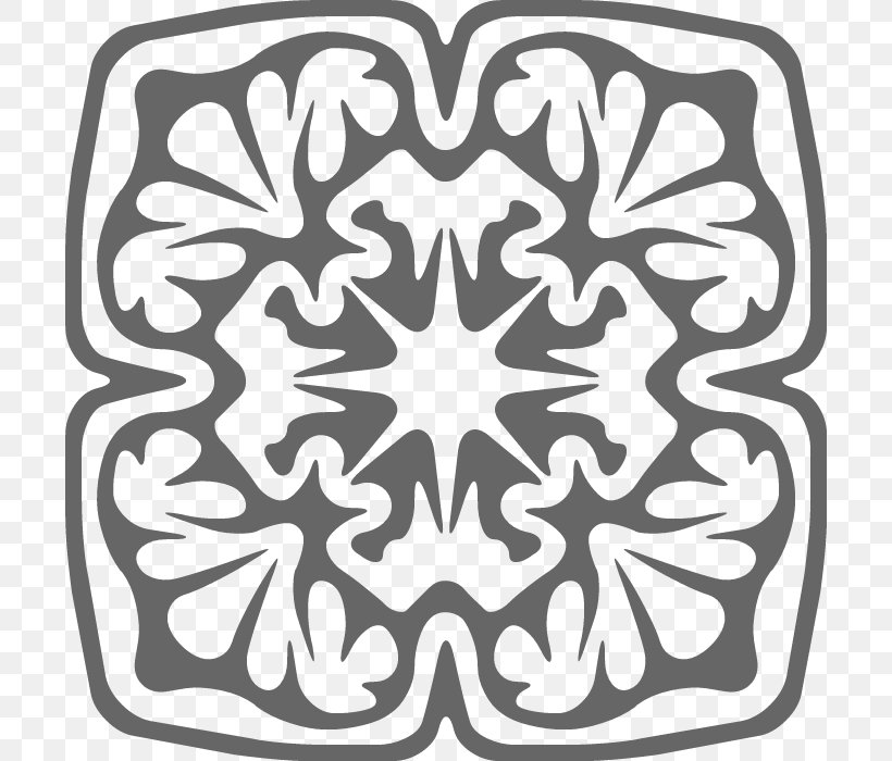 Kaleidoscope Patterns ART., PNG, 700x700px, Symmetry, Black And White, Tree, Visual Arts Download Free