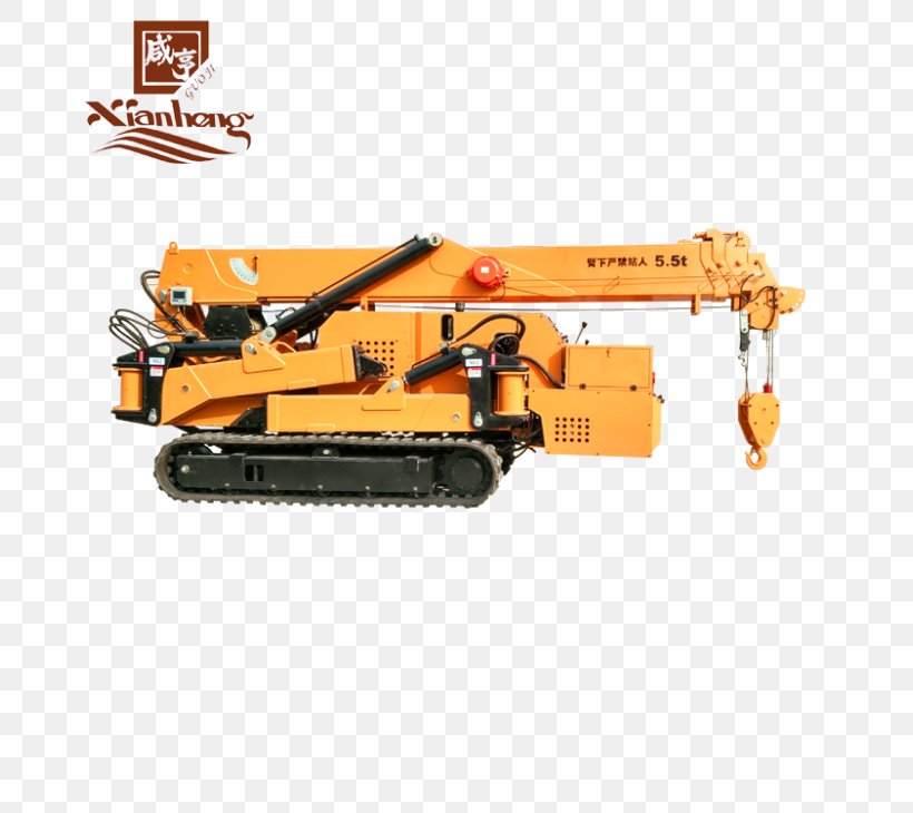 Crane Factory Heavy Machinery クローラークレーン China, PNG, 730x730px, Crane, Building Insulation, China, Construction Equipment, Continuous Track Download Free