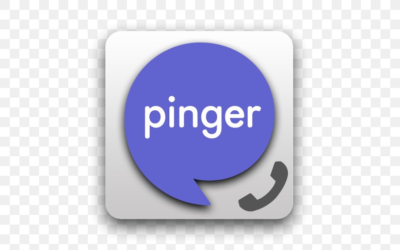 Pinger Text Messaging IPhone, PNG, 512x512px, Pinger, Android, Brand, Customer Service, Email Download Free