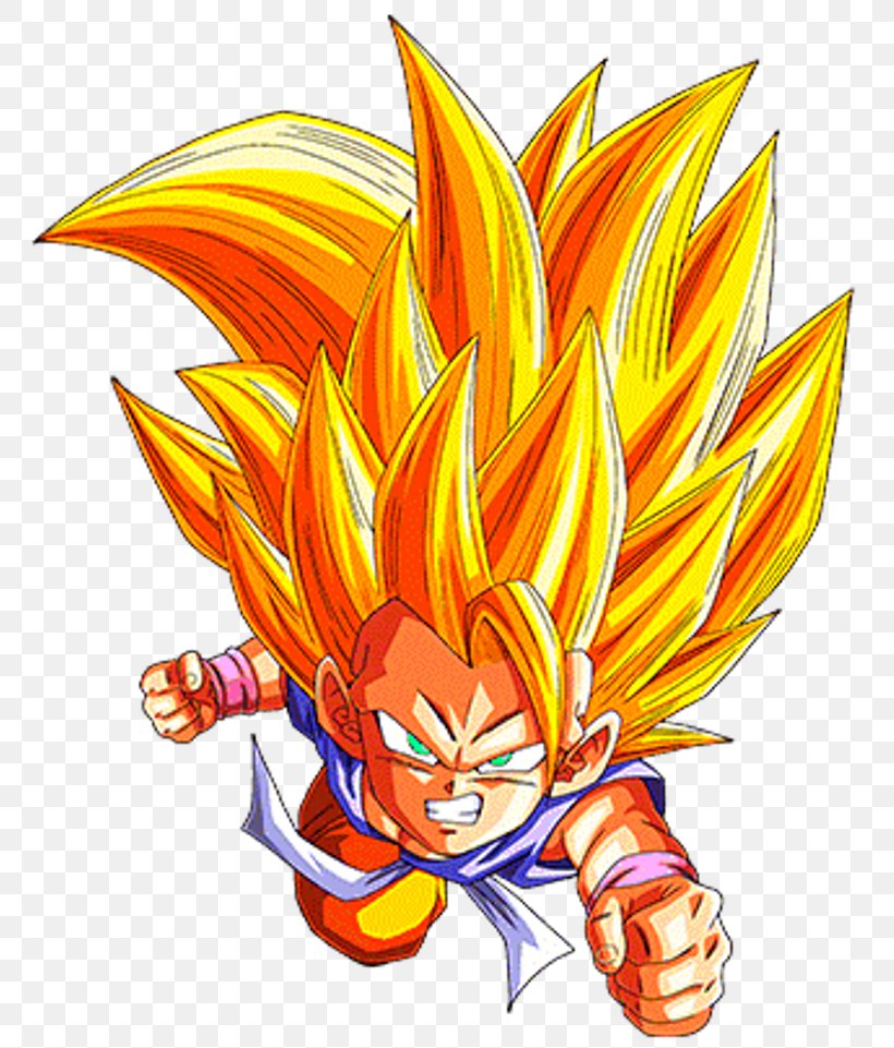 Goku Dragon Ball Z Dokkan Battle Vegeta Gohan Trunks, PNG, 768x961px, Watercolor, Cartoon, Flower, Frame, Heart Download Free