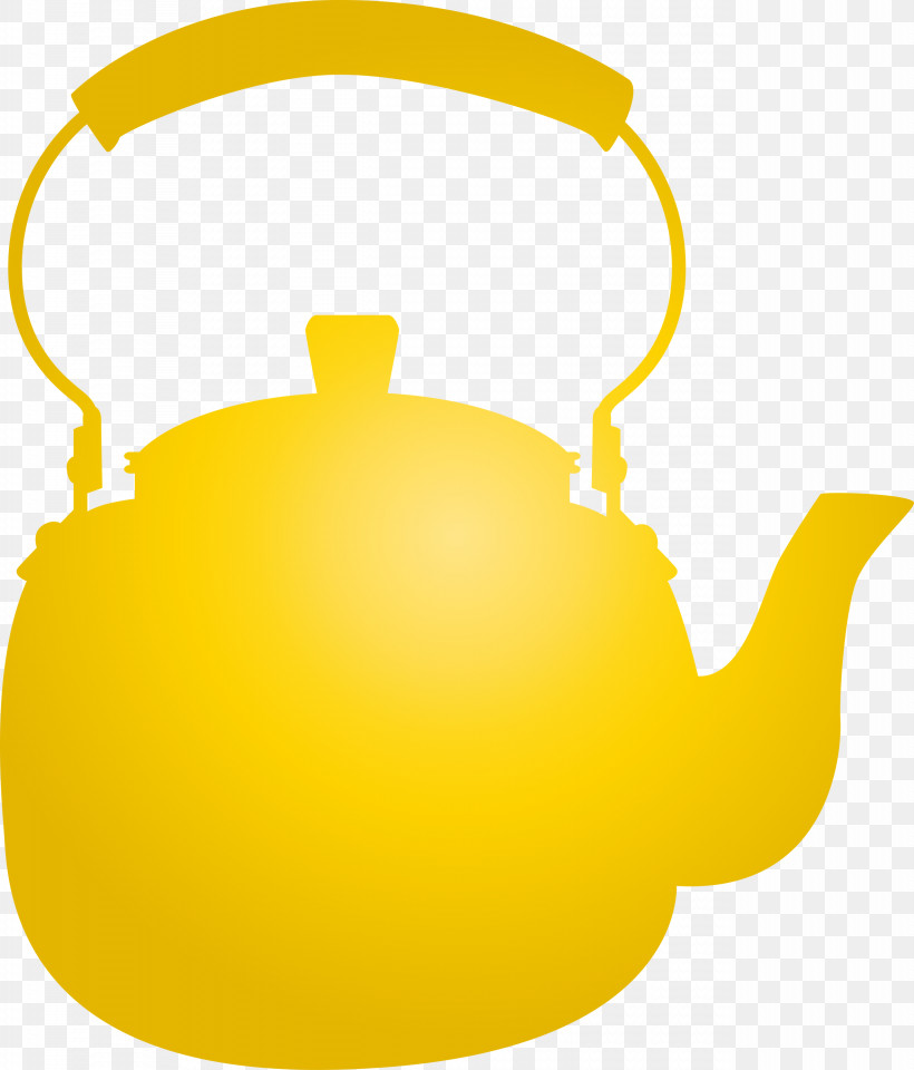 Kettle, PNG, 2562x3000px, Kettle, Teapot, Tennessee, Yellow Download Free