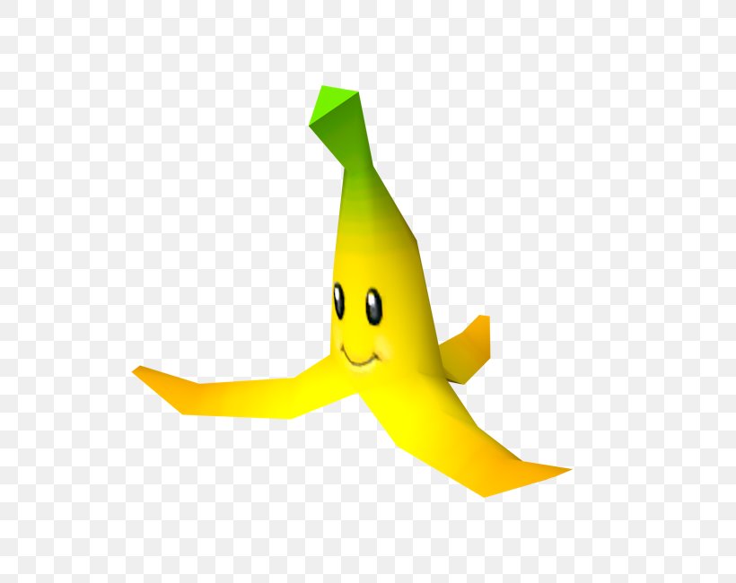 Banana Mario Kart: Double Dash Super Mario 64 DS GameCube, PNG, 750x650px, Banana, Banana Family, Fish, Fruit, Gamecube Download Free