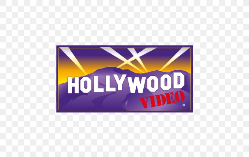 Hollywood Video Logo Film Rental Store, PNG, 518x518px, Hollywood, Advertising, Area, Banner, Blockbuster Llc Download Free