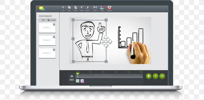 Presentation Video Editing Explainer Video Computer Software, PNG, 668x403px, Presentation, Animation, Brand, Communication, Computer Software Download Free