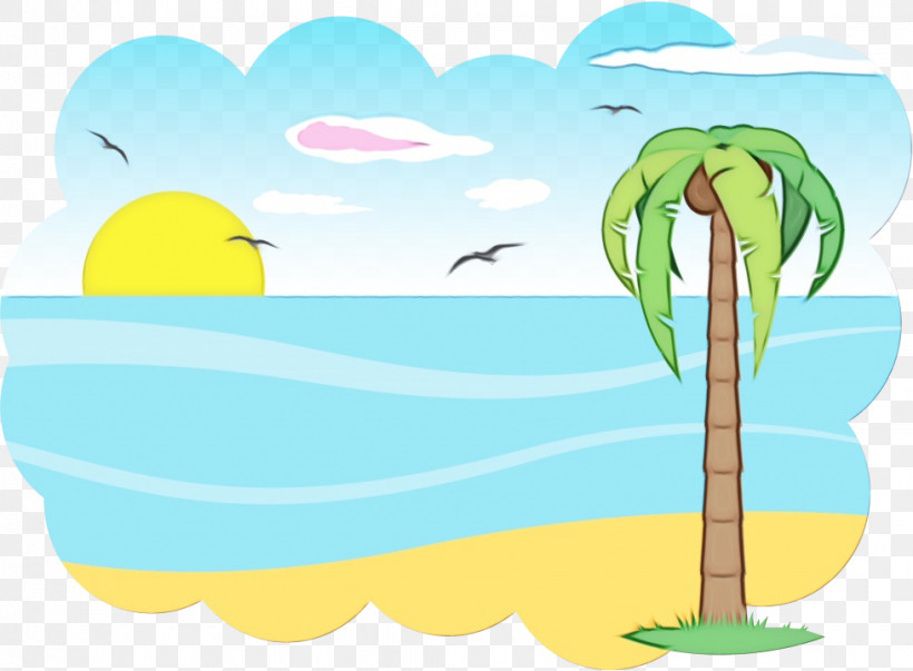 Cartoon Plant, PNG, 979x720px, Watercolor, Cartoon, Paint, Plant, Wet Ink Download Free