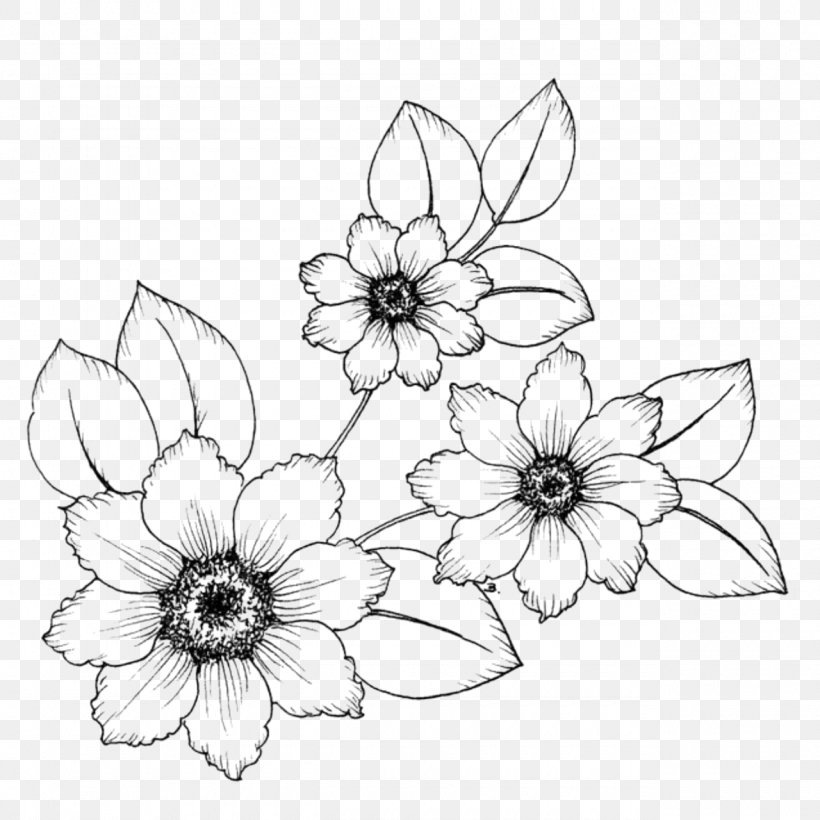 Drawing Flower Coloring Book Embroidery Image, PNG, 1280x1280px, Drawing, Area, Artwork, Black And White, Color Download Free