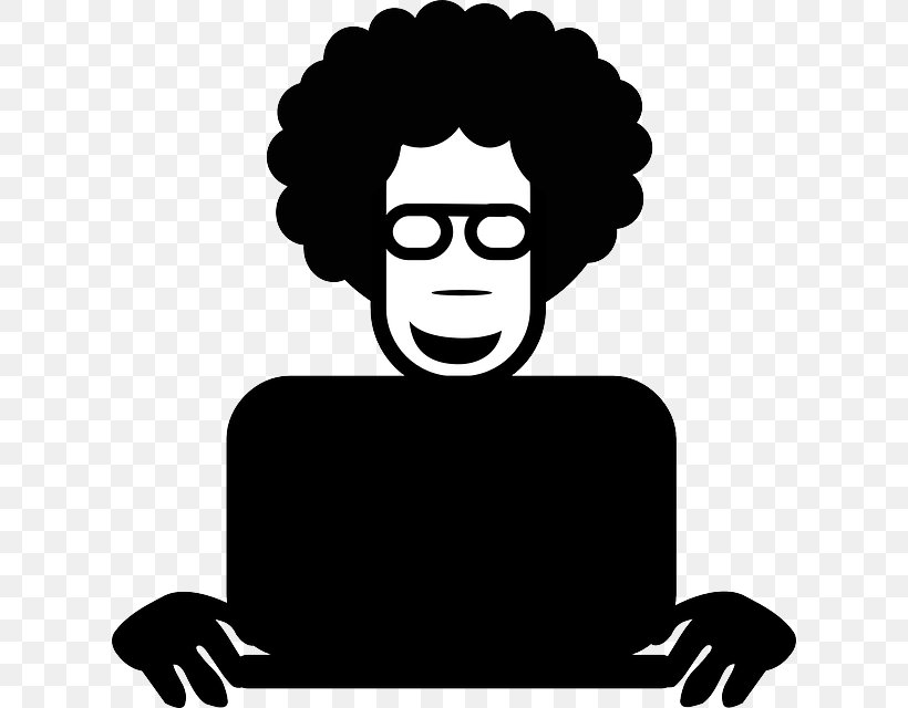 Clip Art Vector Graphics Openclipart Image, PNG, 618x640px, Laptop, Black And White, Computer Monitors, Drawing, Head Download Free