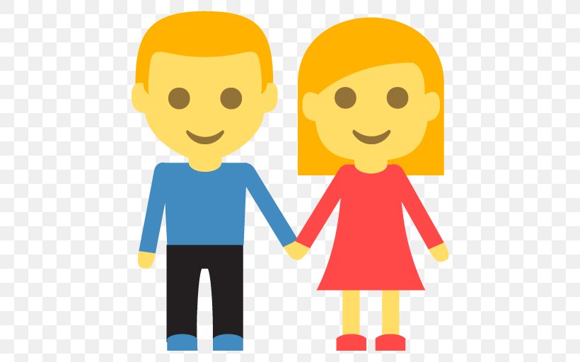 Emoji Woman Holding Hands Text Messaging, PNG, 512x512px, Emoji, Area, Boy, Cartoon, Child Download Free
