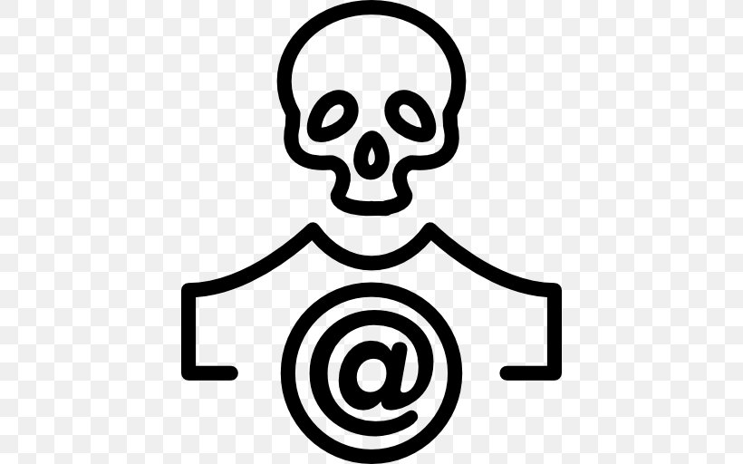 Skull Disk Light Circle Perimeter, PNG, 512x512px, Skull, Area, At Sign, Black And White, Calavera Download Free