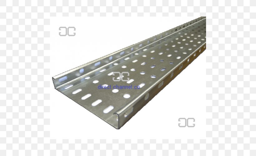 Stainless Steel Cable Tray Hot-dip Galvanization Electrical Cable, PNG, 500x500px, Steel, Anticorrosion, Cable Management, Cable Tray, Computer Hardware Download Free