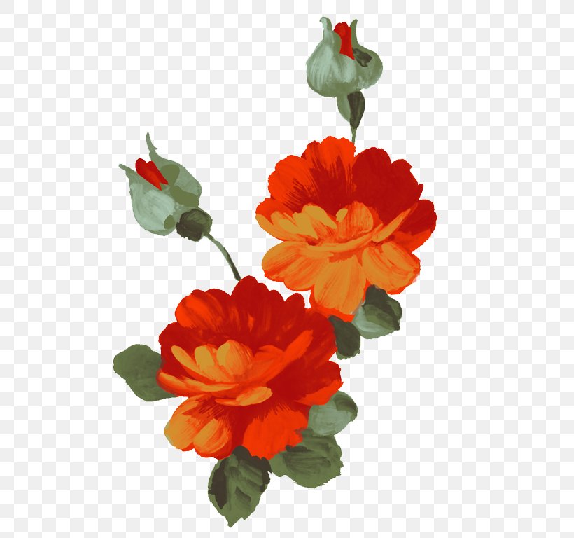 Illustration Flower, PNG, 550x768px, Painting, Annual Plant, Artificial Flower, Begonia, Chinese Painting Download Free