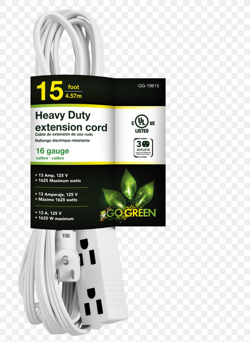 Extension Cords AC Power Plugs And Sockets Power Cord Wire Electrical Cable, PNG, 3000x4111px, Extension Cords, Aaa Battery, Ac Power Plugs And Sockets, Alkaline Battery, Ampere Download Free