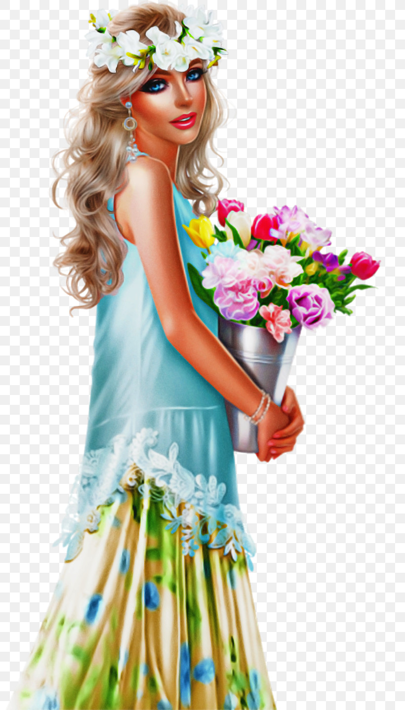 Floral Design, PNG, 800x1438px, Clothing, Bouquet, Costume, Cut Flowers, Day Dress Download Free