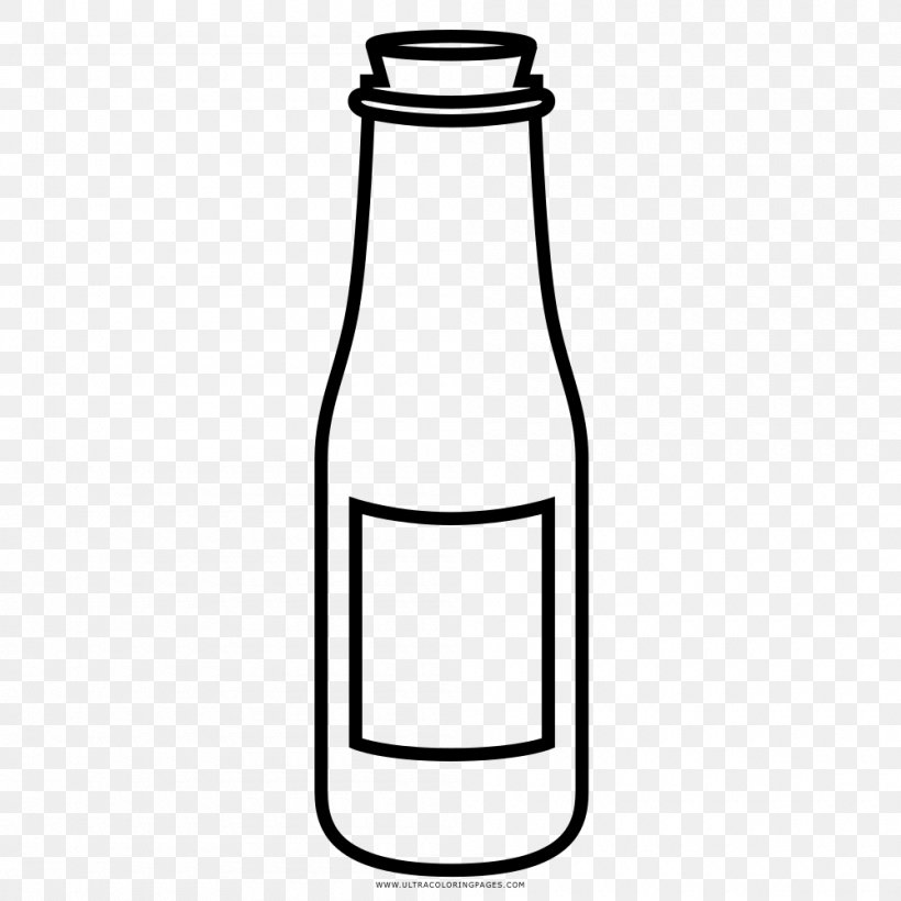 Coloring Book Baby Bottles Child Water Bottles, PNG, 1000x1000px, Coloring Book, Baby Bottles, Beer, Beer Bottle, Black And White Download Free