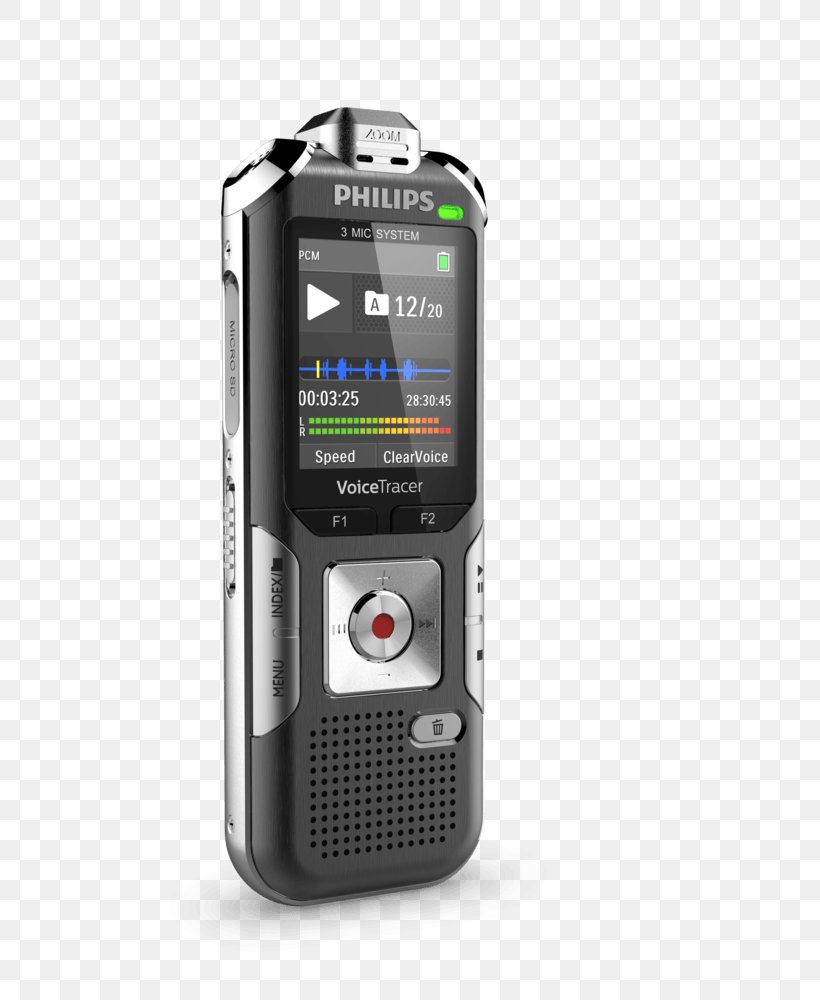 Digital Audio Dictation Machine Microphone Digital Recording Philips Voice Tracer DVT2510, PNG, 800x1000px, Watercolor, Cartoon, Flower, Frame, Heart Download Free