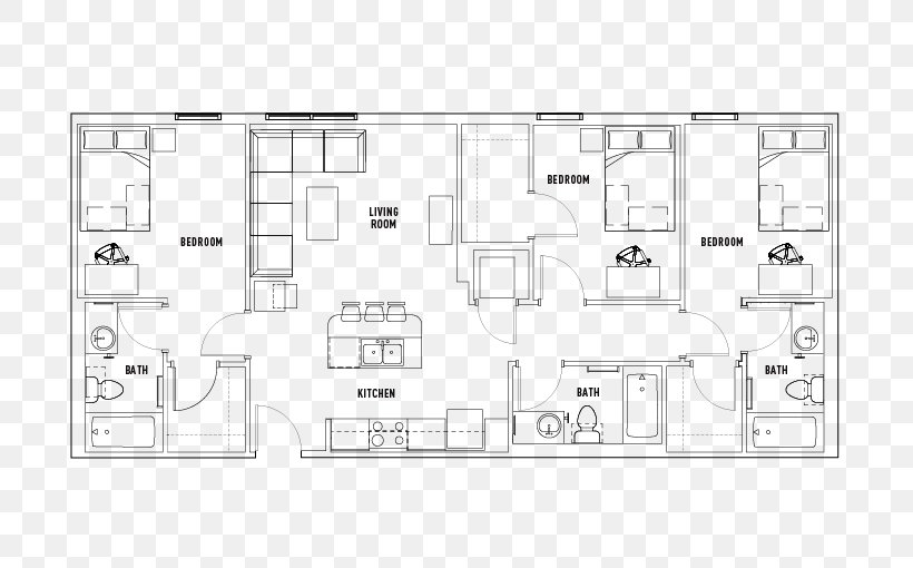 Floor Plan The Callaway House Austin Apartment Bedroom, PNG, 756x510px, Floor Plan, Apartment, Area, Austin, Bathroom Download Free