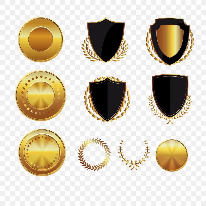 Shield Icon, PNG, 3333x3333px, Shield, Albom, Brand, Firearm, Gold Download Free