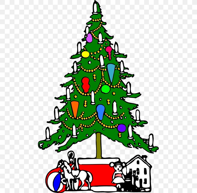 Christmas Tree Christmas Day Clip Art Santa Claus Vector Graphics, PNG, 503x800px, Christmas Tree, Area, Artwork, Christmas, Christmas Day Download Free