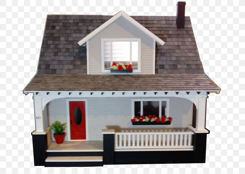 Dollhouse Bungalow Paint Color, PNG, 691x581px, Dollhouse, Bungalow, Color, Facade, Hearth Download Free