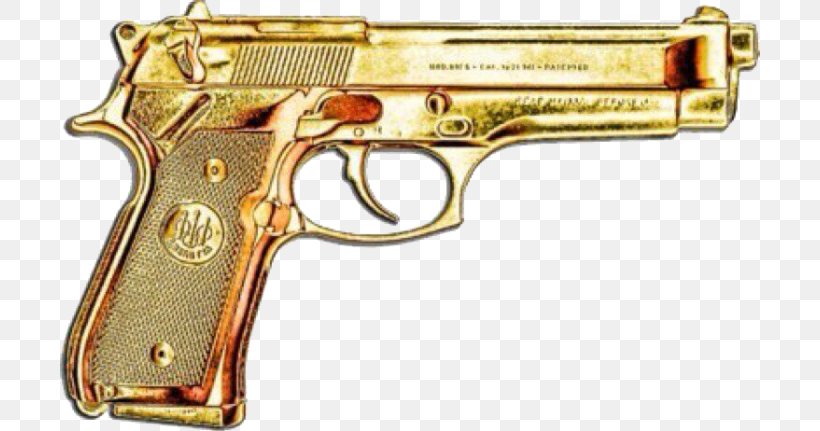 Gold Plating Pistol Weapon Handgun, PNG, 700x431px, Gold, Air Gun, Ammunition, Firearm, Gold Plating Download Free
