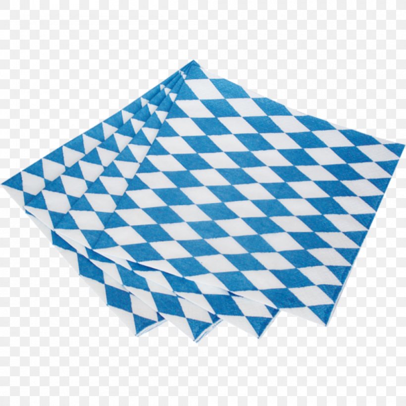 Oktoberfest Bavaria Pretzel Party Cloth Napkins, PNG, 1000x1000px, Oktoberfest, Bavaria, Blue, Cloth Napkins, Disposable Food Packaging Download Free