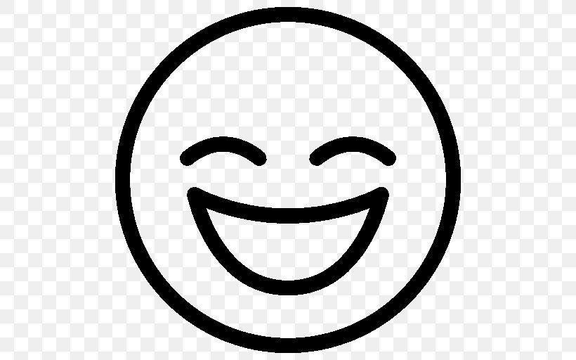 Smiley Emoticon Avatar, PNG, 512x512px, Smiley, Avatar, Black And White, Emoji, Emoticon Download Free