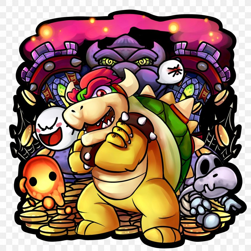 Bowser Super Smash Bros. Ultimate Mario & Luigi: Dream Team Video Games, PNG, 1920x1920px, Bowser, Animated Cartoon, Boss, Cartoon, Character Download Free