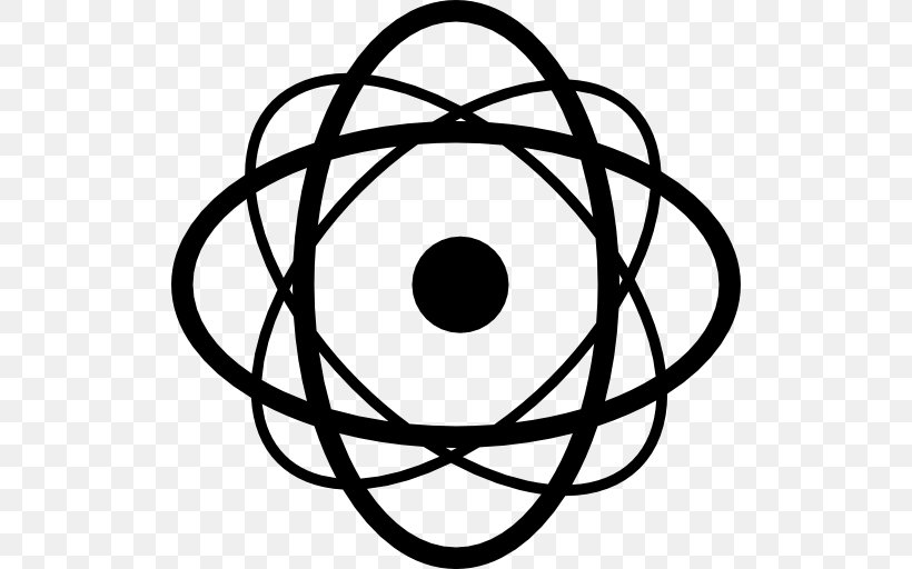 Symbol Download Atom, PNG, 512x512px, Symbol, Atom, Black And White, Chart, Information Download Free