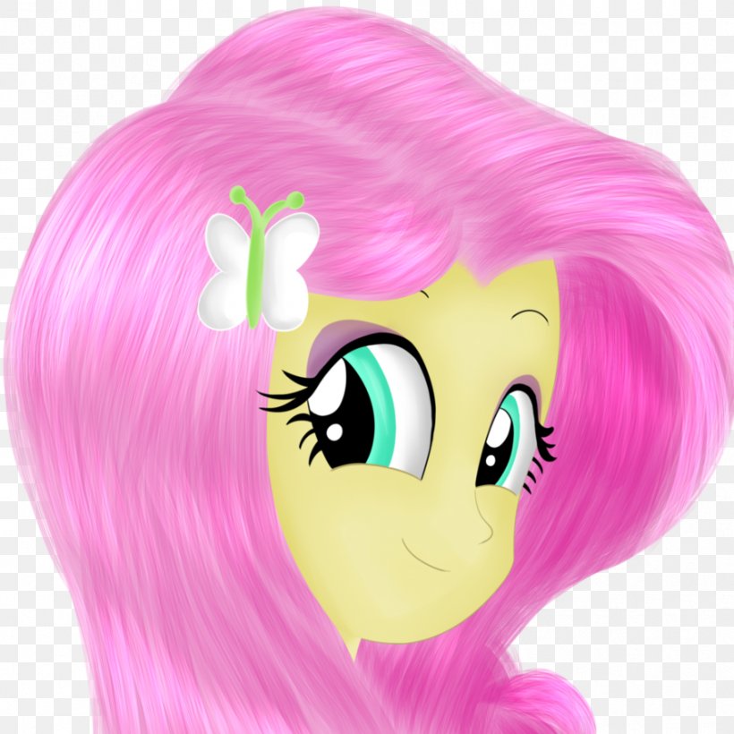 Fluttershy Pony Pinkie Pie DeviantArt Twilight Sparkle, PNG, 894x894px, Watercolor, Cartoon, Flower, Frame, Heart Download Free