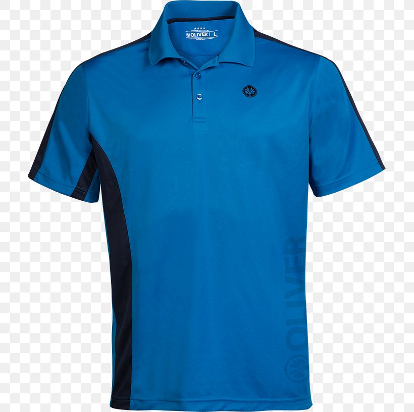 T-shirt Polo Shirt Clothing Sleeve, PNG, 709x817px, Tshirt, Active Shirt, Aqua, Azure, Blue Download Free