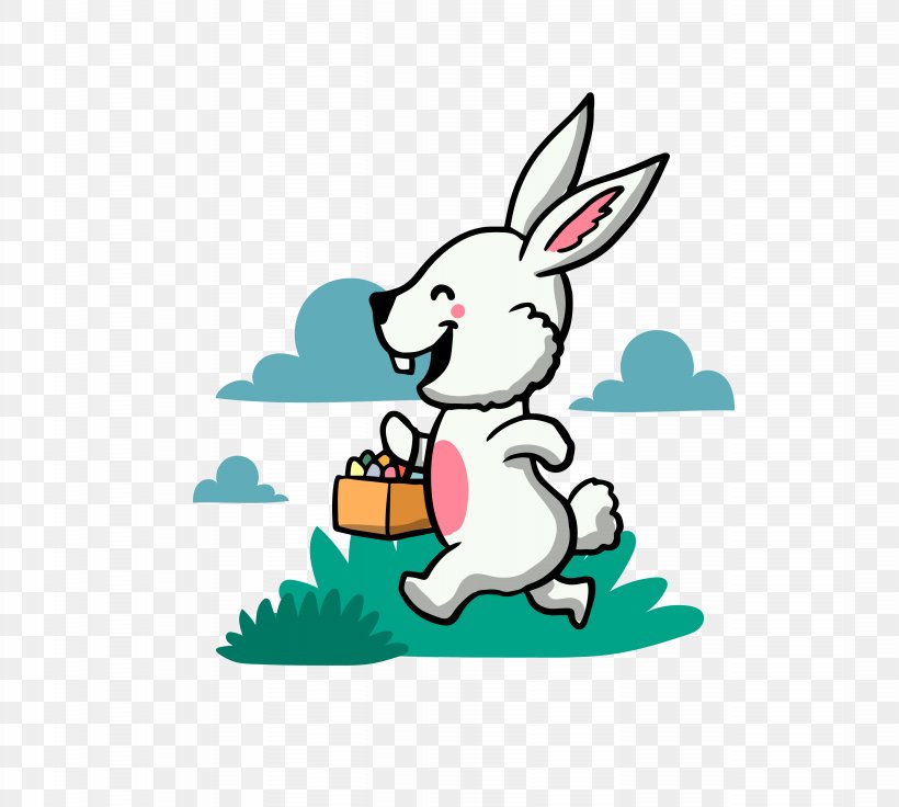Easter Bunny White Rabbit Hare European Rabbit, PNG, 3483x3128px, Easter Bunny, Animal, Animation, Art, Cartoon Download Free