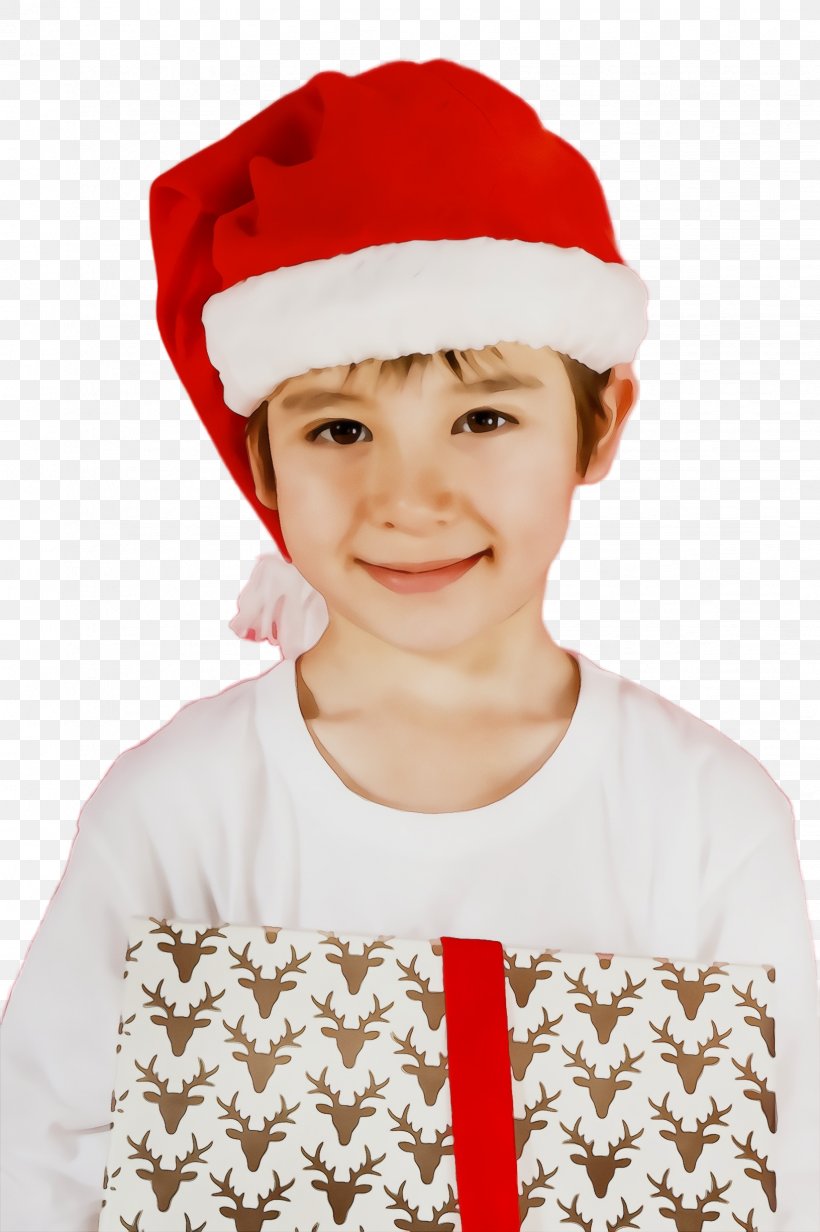 Santa Claus, PNG, 1632x2452px, Watercolor, Beanie, Bonnet, Cap, Christmas Download Free