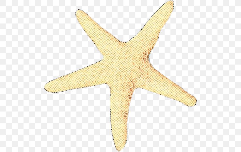 Starfish Marine Invertebrates Star, PNG, 522x518px, Pop Art, Marine Invertebrates, Retro, Star, Starfish Download Free