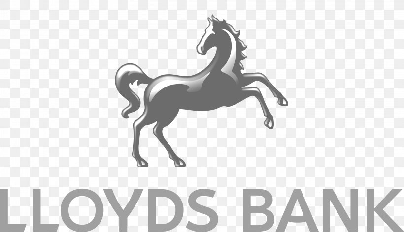 Lloyds Bank Business Finance Insurance, PNG, 3233x1861px, Lloyds Bank, Animal Figure, Aviva, Bank, Black And White Download Free