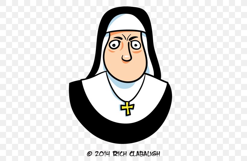 Nun Vow Religious Habit Cartoon Clip Art, PNG, 500x537px, Nun, Behavior, Cartoon, Cheek, Comics Download Free