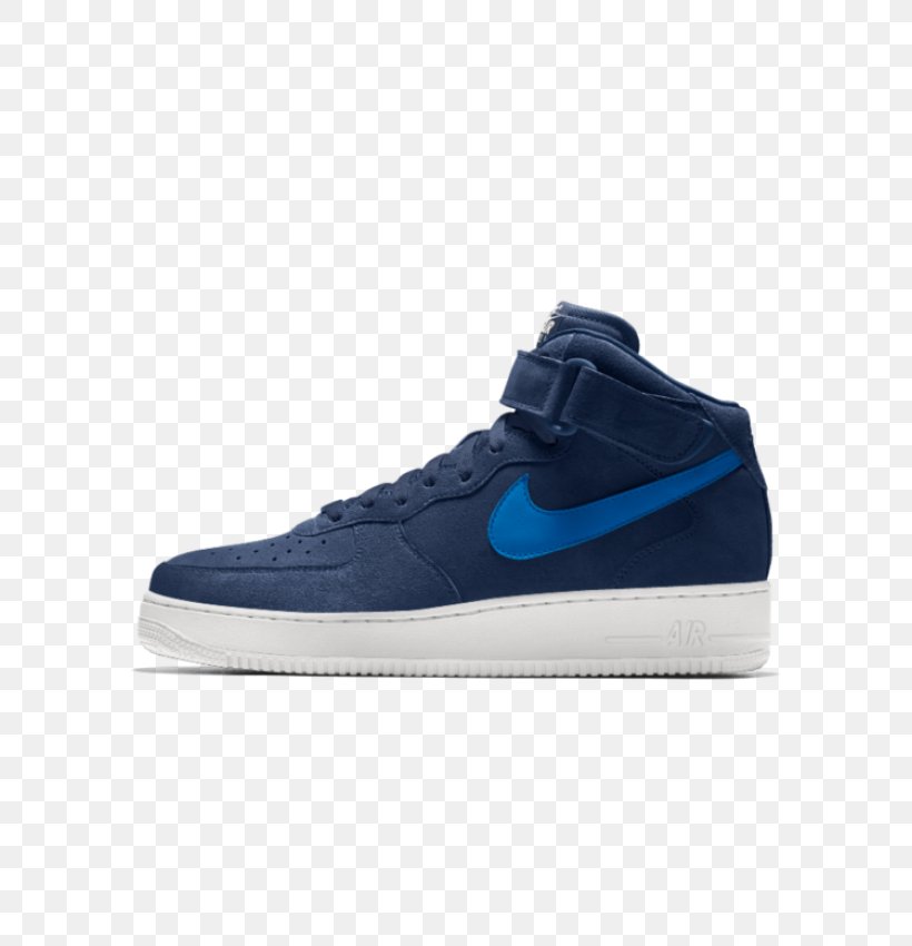 Skate Shoe Sports Shoes Blue Nike Air Force 1 Mid 07 Mens, PNG, 700x850px, Watercolor, Cartoon, Flower, Frame, Heart Download Free
