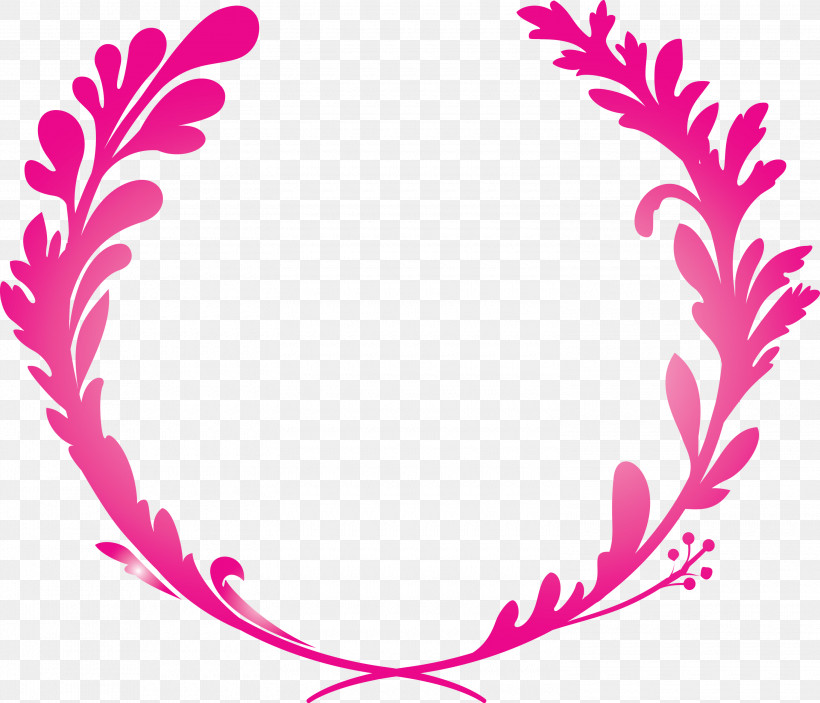 Spring Frame Decoration Frame, PNG, 3000x2575px, Spring Frame, Decoration Frame, Heart, Magenta, Pink Download Free