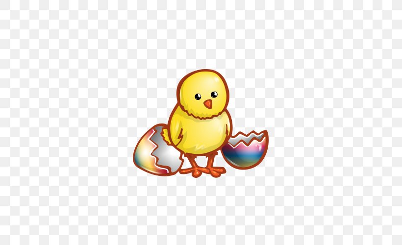 Chicken Easter Egg, PNG, 500x500px, Chicken, Beak, Bird, Christmas, Ducks Geese And Swans Download Free