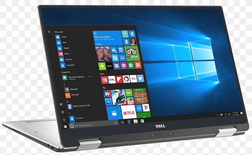 Laptop Dell Inspiron Kaby Lake Intel, PNG, 1014x625px, 2in1 Pc, Laptop, Central Processing Unit, Computer, Computer Accessory Download Free