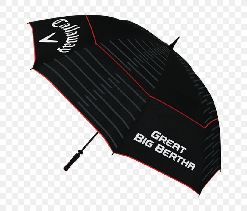 Umbrella Callaway Golf Company Callaway Great Big Bertha Driver, PNG, 700x700px, Umbrella, Bag, Big Bertha, Black, Callaway Big Bertha Os Irons Download Free