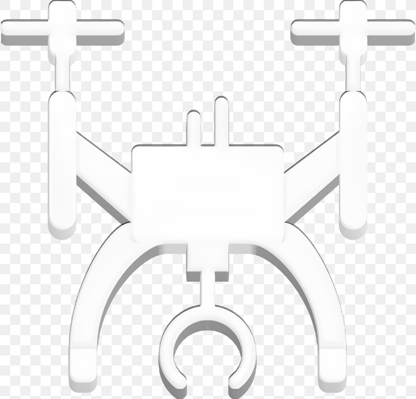 Transport Icon Drone Icon, PNG, 816x786px, Transport Icon, Aircraft, Black, Black And White, Dax Daily Hedged Nr Gbp Download Free