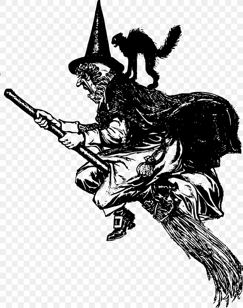 Broom Witchcraft Clip Art, PNG, 1893x2400px, Broom, Art, Black And White, Carnivoran, Cleaning Download Free