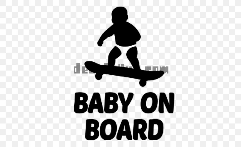 Car Bumper Sticker Decal, PNG, 500x500px, Car, Area, Baby On Board, Black And White, Brand Download Free