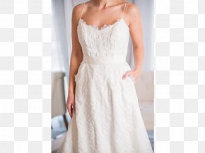 Dress - Wedding Dress Cocktail Dress Party Dress Satin PNG