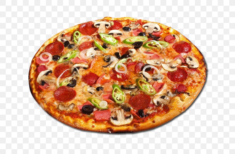 California-style Pizza Sicilian Pizza Rising Sun Pizza Junk Food, PNG, 650x537px, Californiastyle Pizza, American Food, California Style Pizza, Cheese, Cuisine Download Free