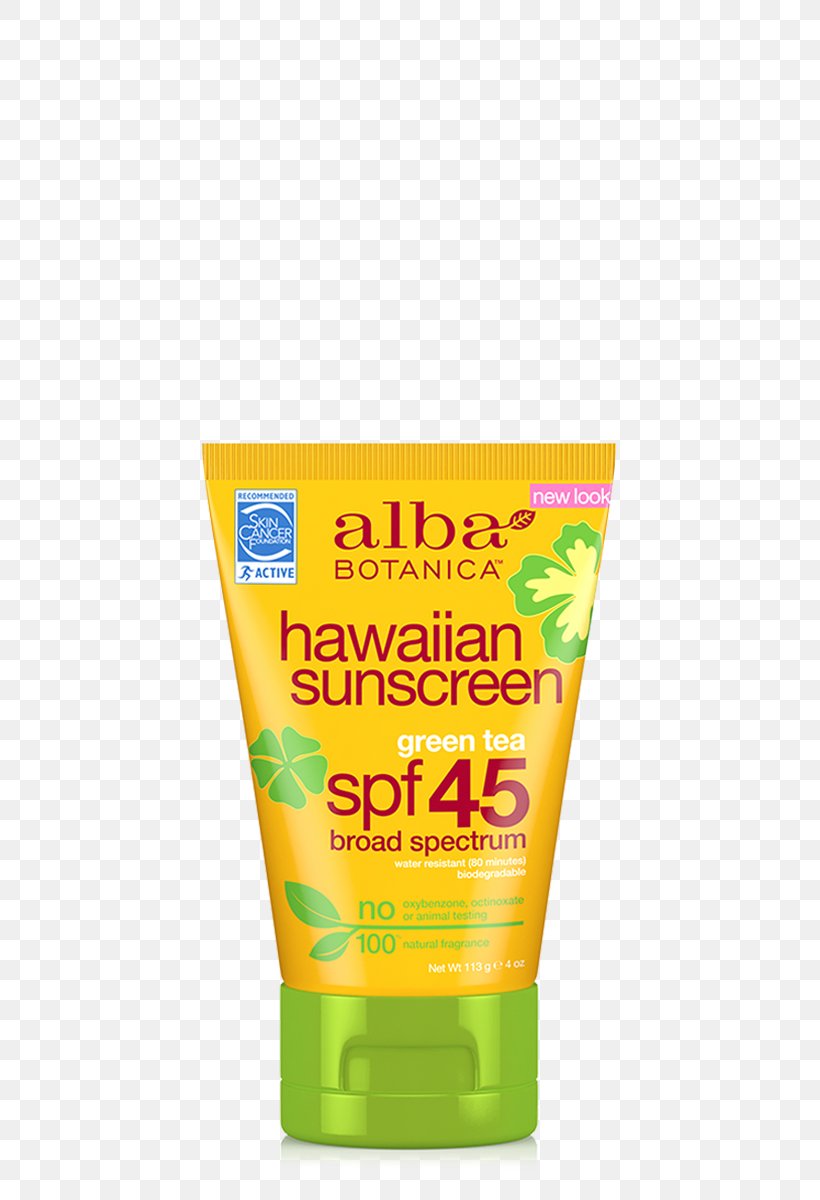 Sunscreen Lotion Factor De Protección Solar Lip Balm Alba Botanica Hawaiian Facial Cleanser, PNG, 600x1200px, Sunscreen, Aloe Vera, Cosmetics, Facial, Flavor Download Free